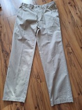 Mens Marks & Spencer stone Chinos/trousers W36 L33