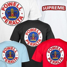 POWELL PERALTA Supreme Skateboard Tee Shirt BONES BRIGADE