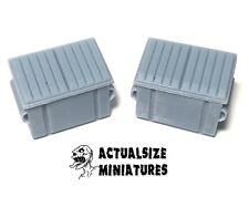 2 x Plastic Resin Dumpsters