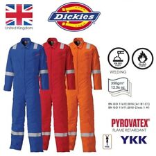 Dickies Pyrovatex Coverall Flame Retardant Overall Boiler Suit Reflective Tape