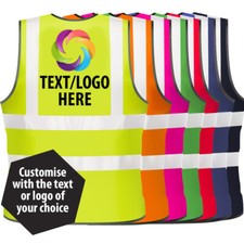 PERSONALISED HI VIS VEST