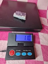 110g Large Natural Amethyst Cluster Quartz Crystal Druzy Geode Healing Stone