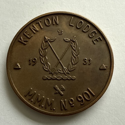 England masonic token - -, kenton