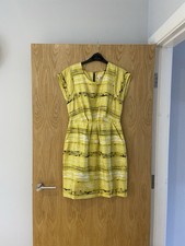 Whistles Yellow Silk Dress