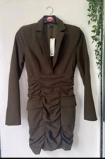 NEW Ladies Khaki Green Long