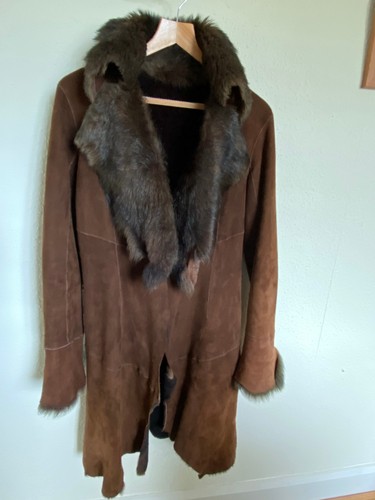 Dom ruby sheepskin coat - dom,
