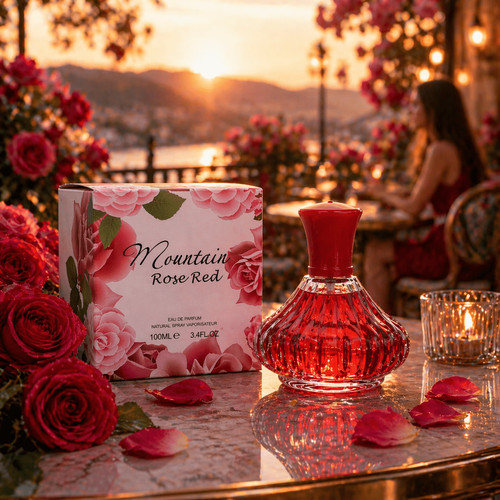 Mountain rose red pour - rose,