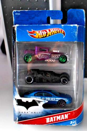 Hotwheels batman vehicles - hotwheels, x3