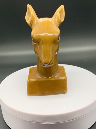 Miniature deers head - head, cherry