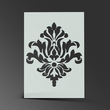 Damask Stencil Mylar Sheet Painting Wall Art Craft Airbrush 190 Micron