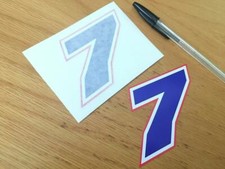 Ryan Vickers Race Number 7 -