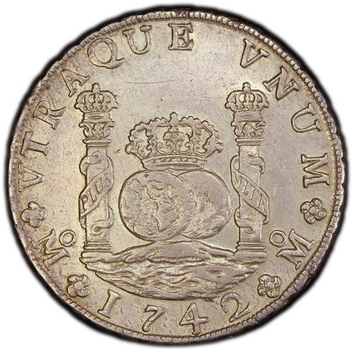 Mexico 1742 mf philip v - mexico, mo-mf