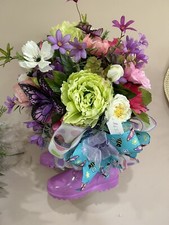 artificial flowers in vase