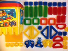 Stickle Bricks Infant Super Builder Complete Bucket Set With Some Special Bricks