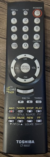 Toshiba remote control - tv,