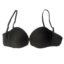 Wonderbra Underwired Padded Slightly Push-up  Plunge Bra (M-2)
