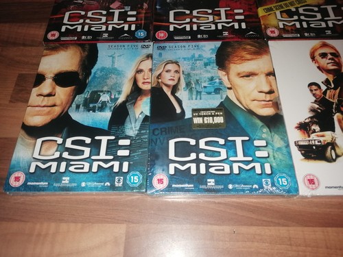 Csi miami seasons dvd - miami, 5