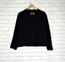 Oska size 1 UK 10 Black Button