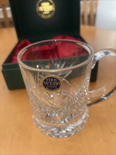 Boxed Thomas Webb Crystal Half