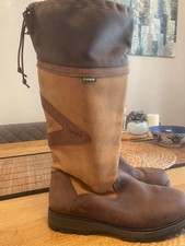 Toggi Columbus Leather Country Equestrian Paddock Boots UK 8 -42