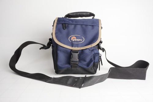 Blue camera bag lowepro - camera, bag,