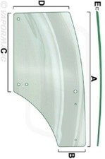 For John Deere RH Cab Door