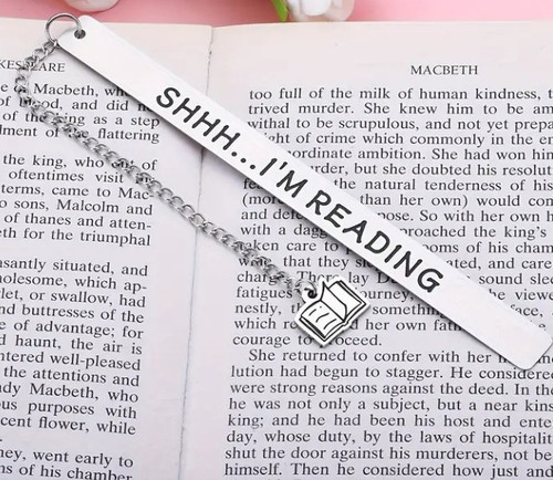 Metal bookmarks each with - each,
