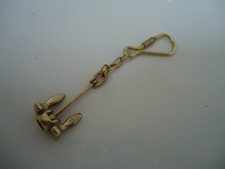 ANCHOR KEYRING BRASS A NICE NEW GIFT Nautical Gift Royal Navy Key Ring