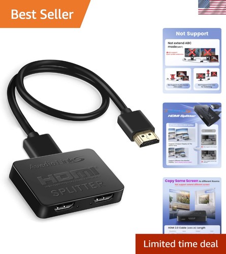 Compact 1x2 hdmi - hdmi, for