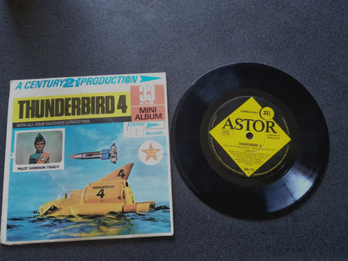 Thunderbirds record mini - record,
