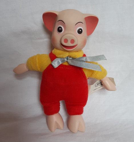 Vintage 2000 pinky perky pig - pinky,