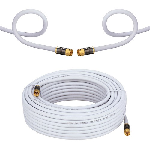 Rg6 quad shield coaxial cable - rg6,