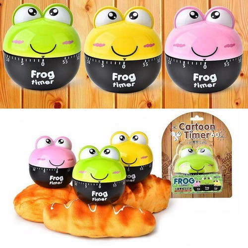Cartoon for frog timer - timer, cooking
