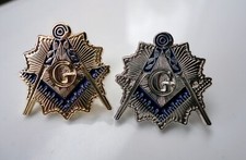 Freemason Masonic Pin Badge