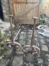 Fire dog legs Cast Iron