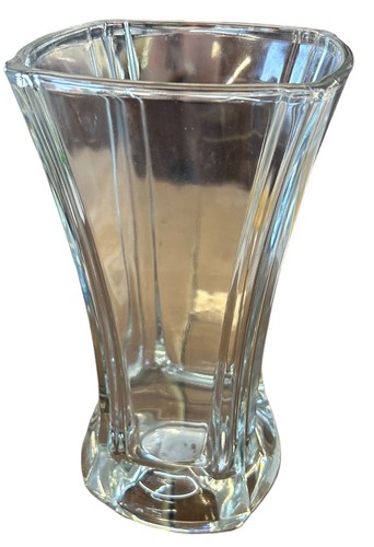 French bellissimo glass vase - glass,
