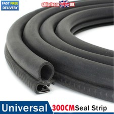 Black Rubber UShape Car Door