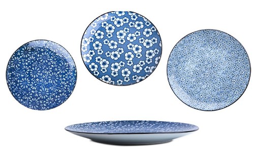 21cm side plates set - plates, 4