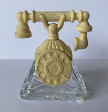 LOVELY VINTAGE AVON NOVELTY TELEPHONE SHAPED SCENT PERFUME COLOGNE BOTTLE