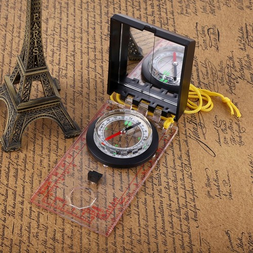 With lanyard compass - with,