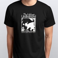 The Velvet Underground Band Unisex T-SHIRT S M L XL XXL 3 4 XL Black