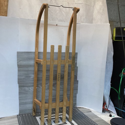 Davos wooden sled - davos,
