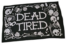 Spooky Box Club Dead Tired Pillow Case X 2