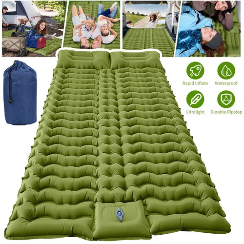 Inflatable sleeping mat - sleeping,