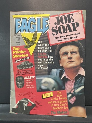 Eagle comic issue 1980s - comic,