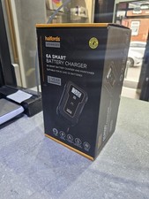 HALFORDS  ADVANCED - 6A SMART BATTERY CHARGER SUITABLE FOR 6V AND 12V BATTERIES