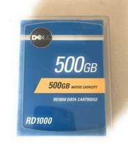 03VGRV 3VGRV New Dell PowerVault LTO RD1000 Data Cartridge 500GB Native Capacity
