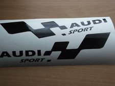 AUDI SPORTS FLAG  Sticker Decal x 2.   Choice of 19 colours