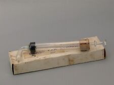 Large Vintage glass ear syringe in original box