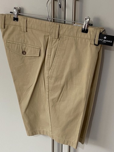 Jeff banks beige shorts - jeff,